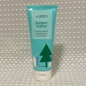 VITABATH Juniper Vetiver Hand Cream 3 oz/85g New Sealed Made In Canada #714